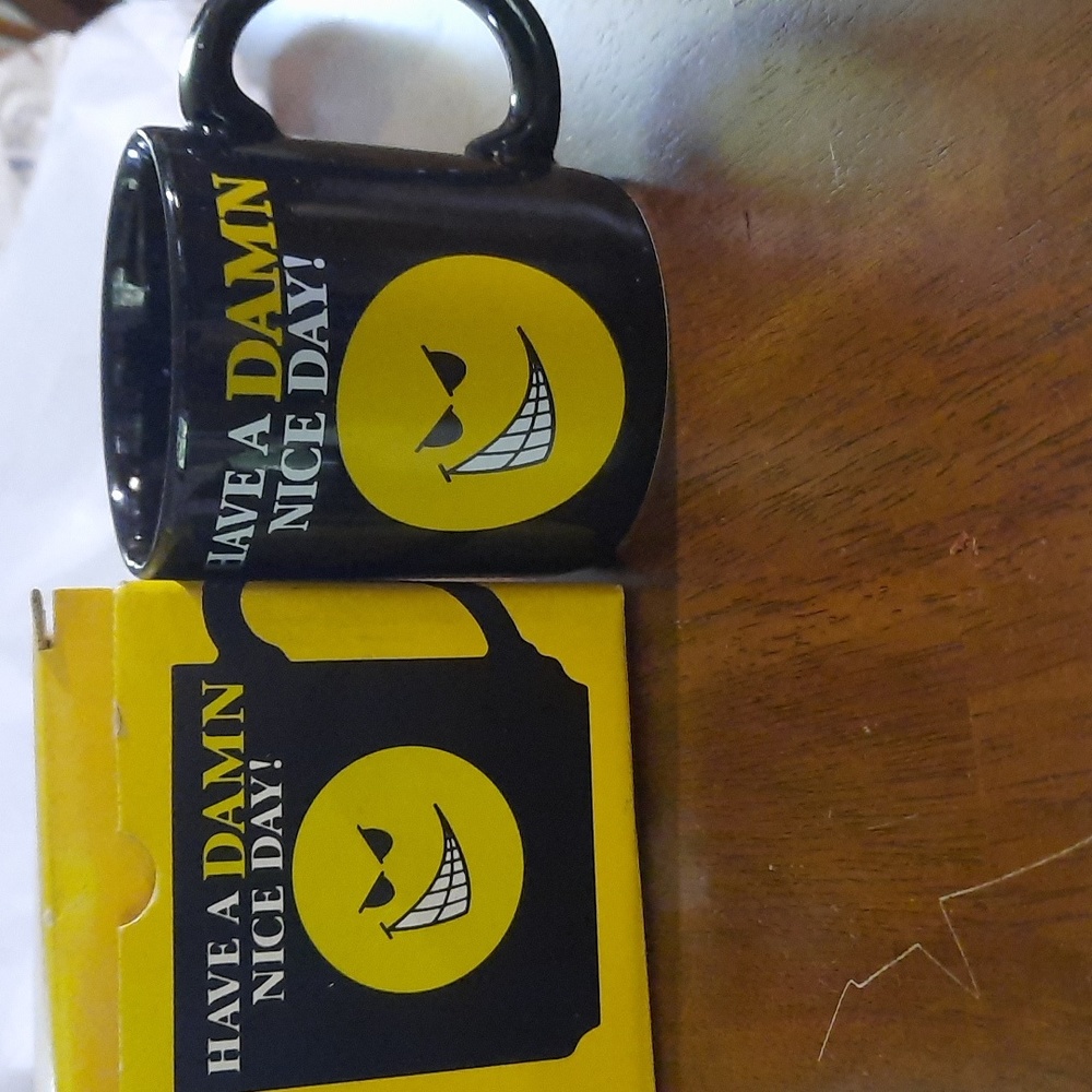 New in the box mug